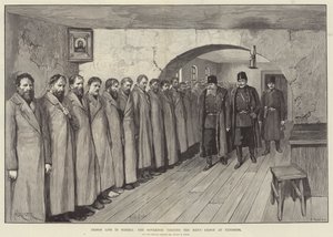 Prison Life in Siberia, the Governor visiting the Men